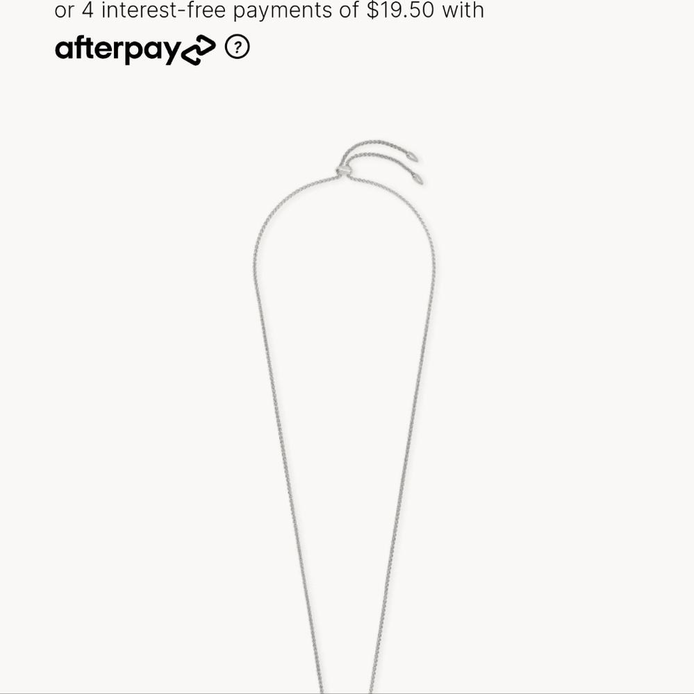 Sliver Kendra Scott Set. - Picture 6 of 7